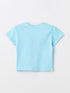 LC Waikiki Crew Neck Printed Short Sleeve Baby Girl T-Shirt